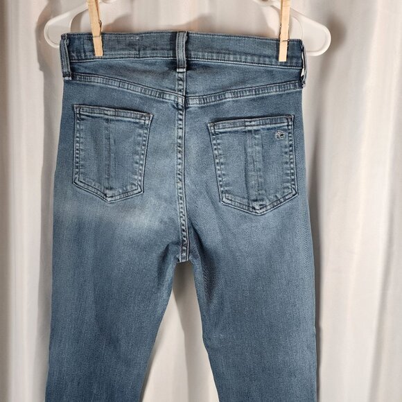 Rag & Bone Womens High Rise Ankle Skinny Jeans Size 27 - Picture 6 of 14